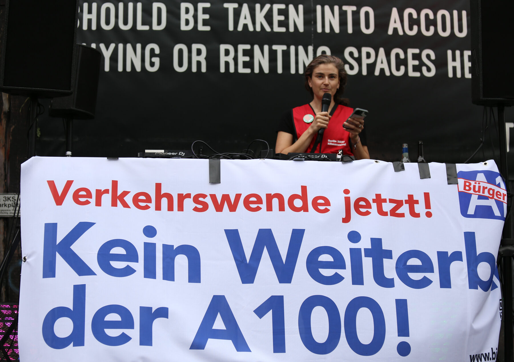 Verkehrswende Jetzt! Lein Weiterbau der A