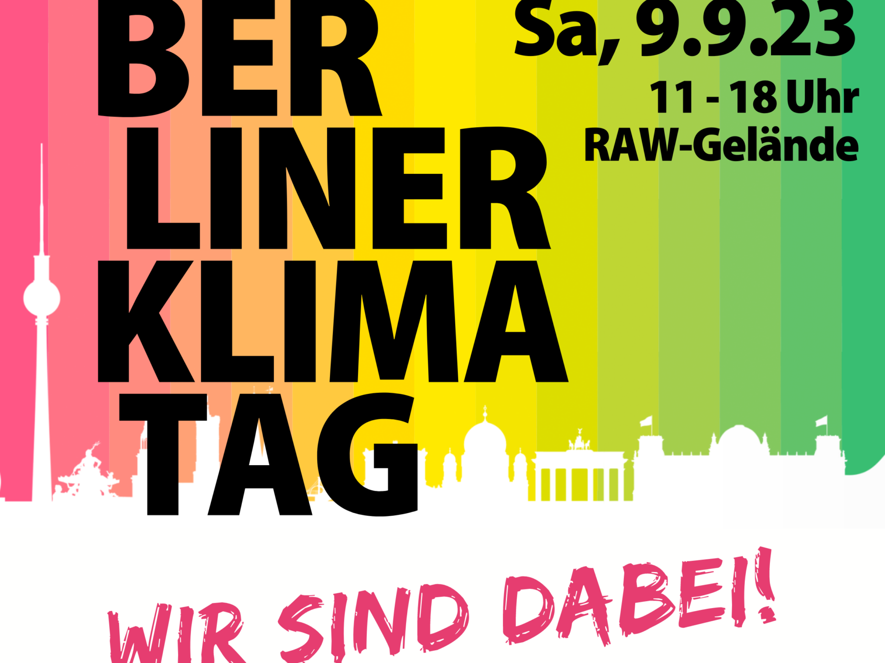 Berliner Klimatag am 9.9.23