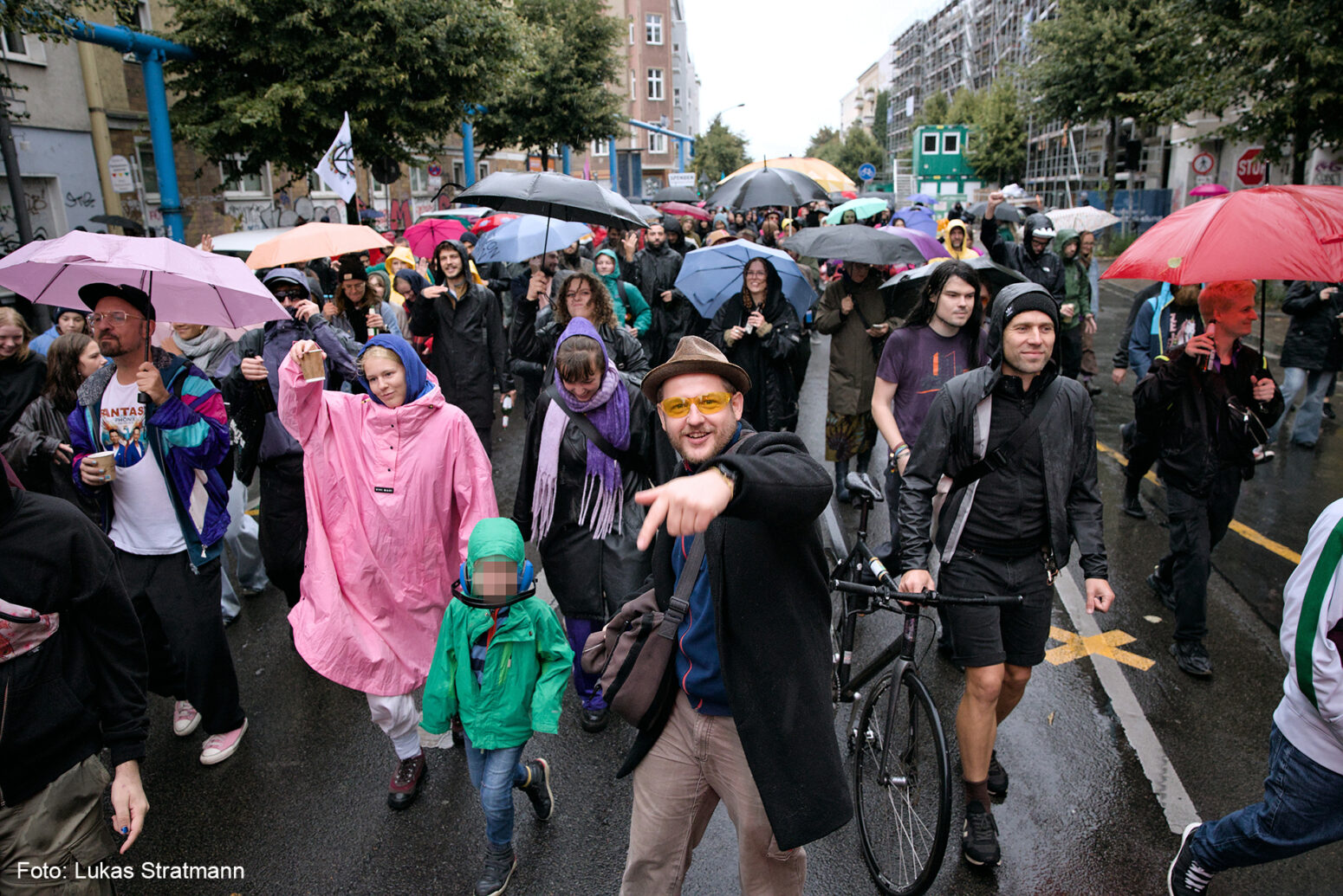 A100 wegbassen Protestrave gegen den Weiterbau der A100 in Berlin am 13.9.24