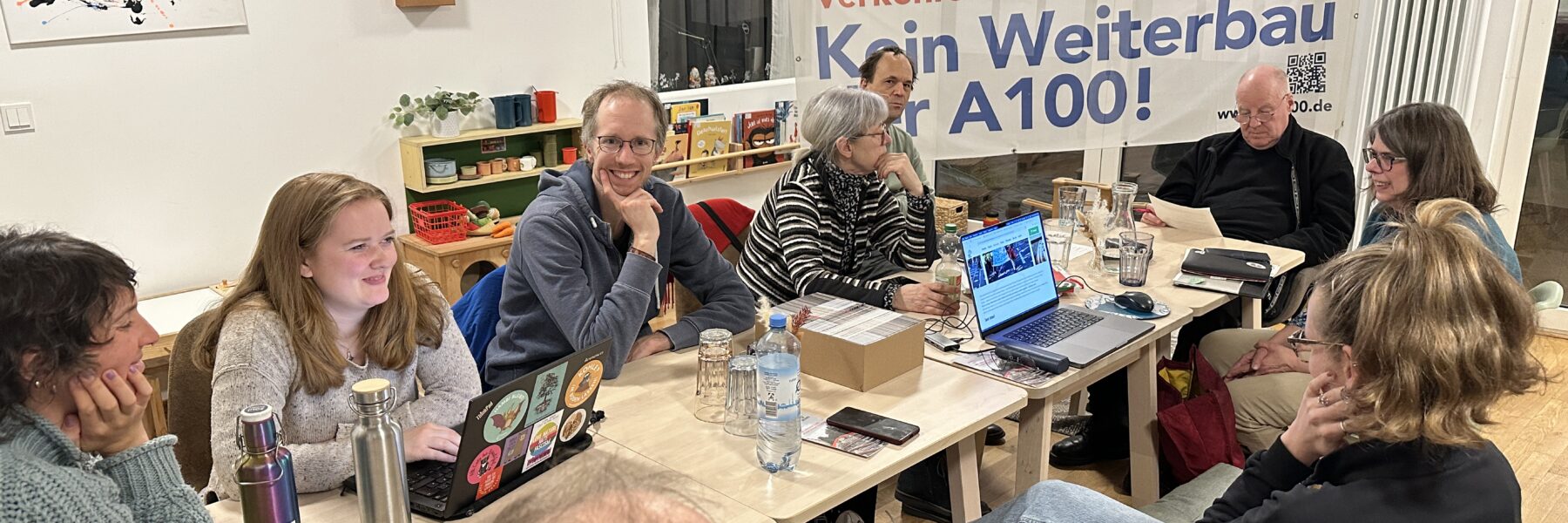 Treffen der Bürger*innenInitiative A100
