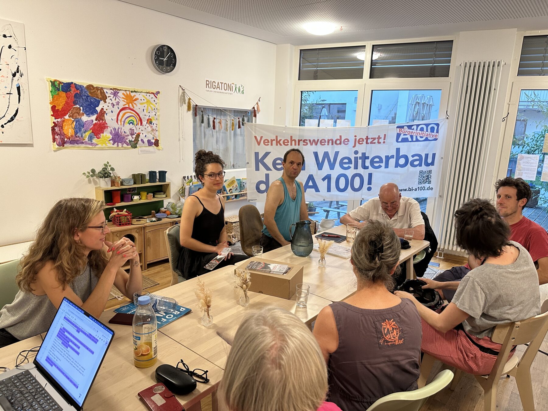 Treffen der Bürger*innenInitiaitve A100