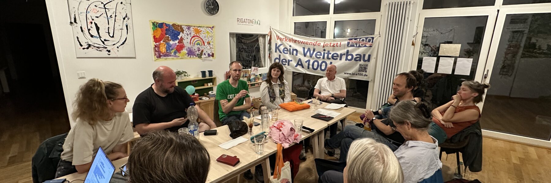Treffen der Bürger*innenInitiative A100
