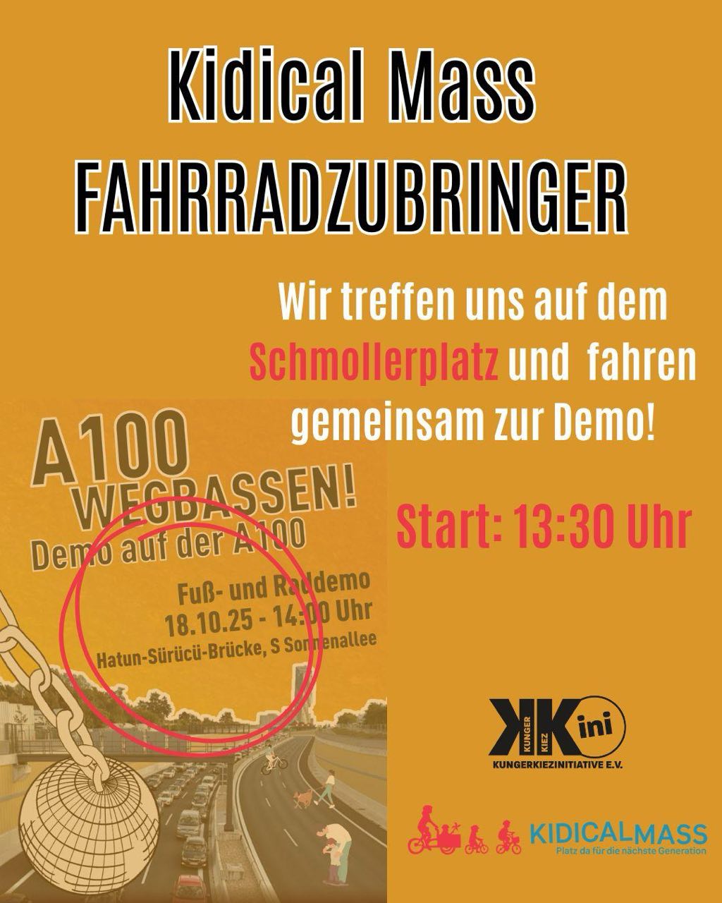 Kidicak Mass Fahrradzubringer